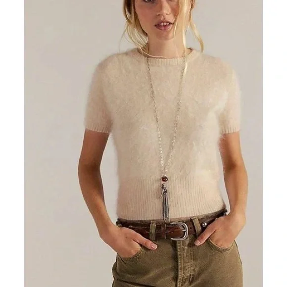 Free people Alexandra faux fur top - Picture 5 of 7